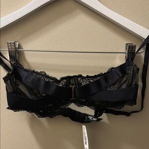 Adore Me Black Lace Set